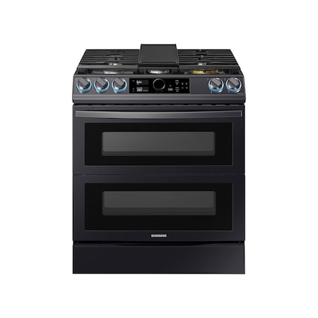 Samsung 6.0 cu ft. Flex Duo Smart Slide-In Gas Convection Range NX60T8751SG